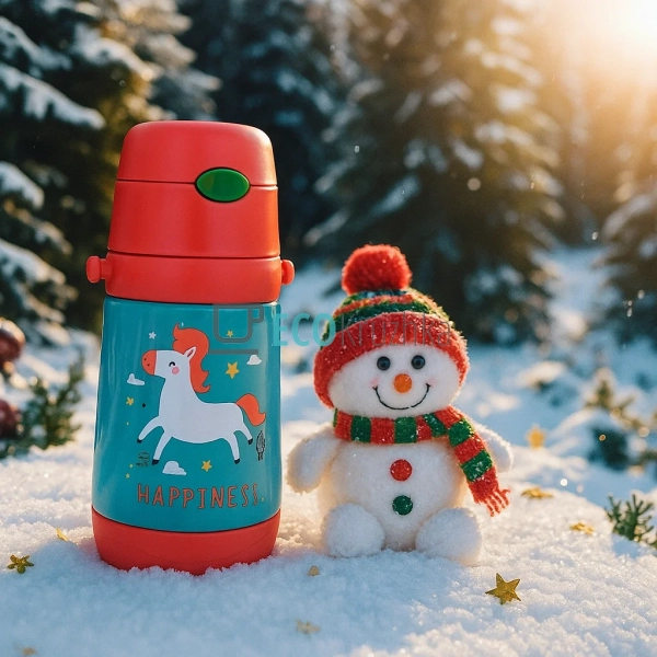 Дитячий термос-поїлка з трубочкою 350 мл Unicorn червони ... Дитячий термос-поїлка з трубочкою 350 мл Unicorn червони ...