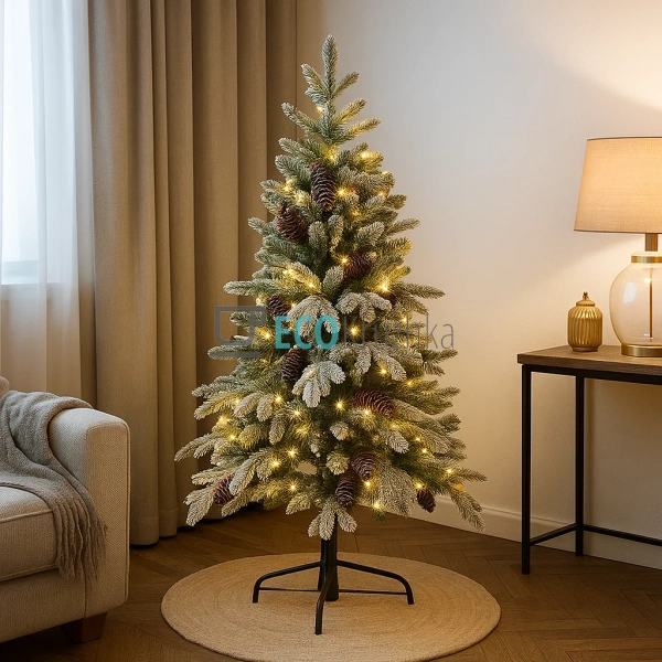 Штучна ялинка "Буковинська красуня" 120 см, 793 гілки, 1 ... Штучна ялинка "Буковинська красуня" 120 см, 793 гілки, 1 ...