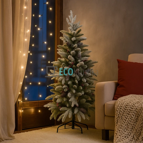 Штучна ялинка "Буковинська красуня" 120 см, 793 гілки, к ... Штучна ялинка "Буковинська красуня" 120 см, 793 гілки, к ...