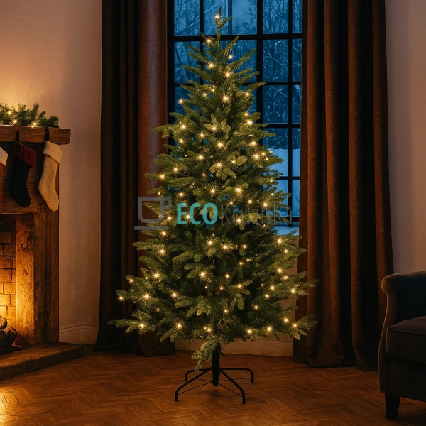 Штучна ялинка "Датська" 180 см, 1592 гілки, 300 LED вогн ... Штучна ялинка "Датська" 180 см, 1592 гілки, 300 LED вогн ...
