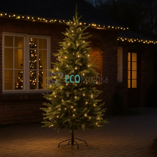 Штучна ялинка "Датська" 180 см, 1592 гілки, 300 LED вогн ... Штучна ялинка "Датська" 180 см, 1592 гілки, 300 LED вогн ...