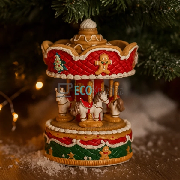 Декоративна фігура з заводним механізмом та музикою "Пря ...