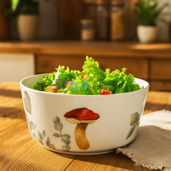 Салатник порцеляновий D15 х 7см Грибна Поляна (K039)