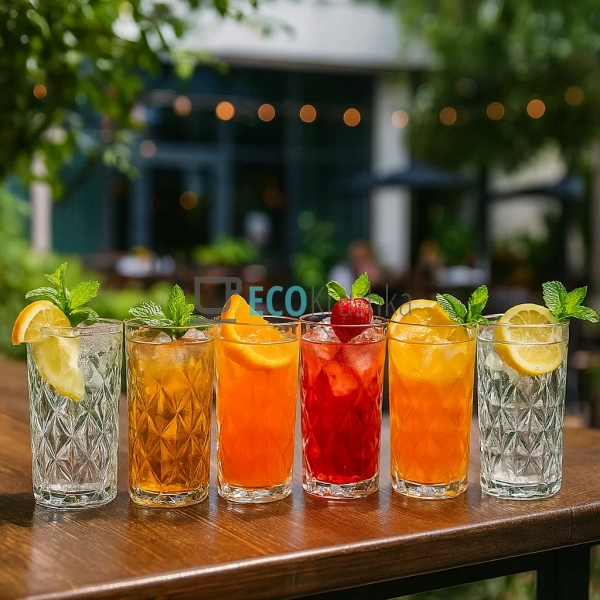 Набір склянок 6шт Glassware 330мл Прозорий BM6014LX Набір склянок 6шт Glassware 330мл Прозорий BM6014LX