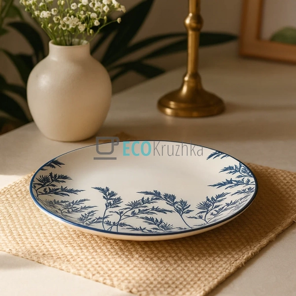 Тарілка фарфорова 20 см Соломія (CLW-17-№8) Тарілка фарфорова 20 см Соломія (CLW-17-№8)