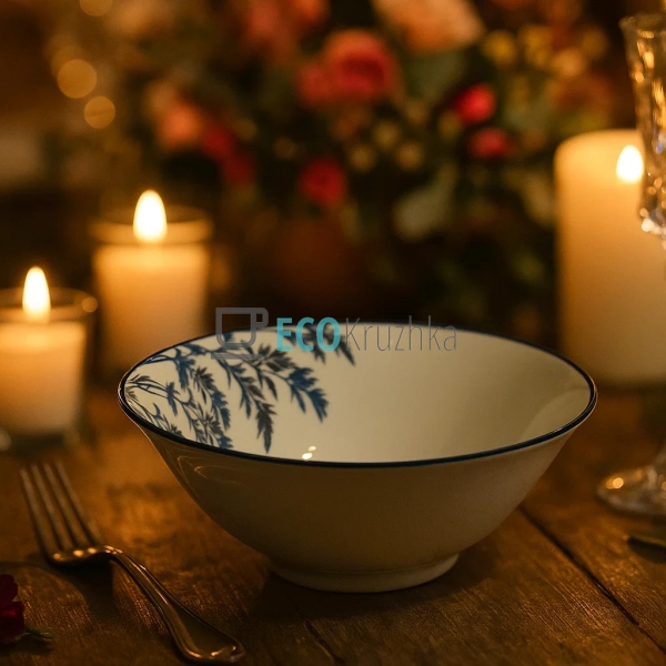 Салатник фарфоровий 17.5 см Соломія (CLW-17-№7) Салатник фарфоровий 17.5 см Соломія (CLW-17-№7)