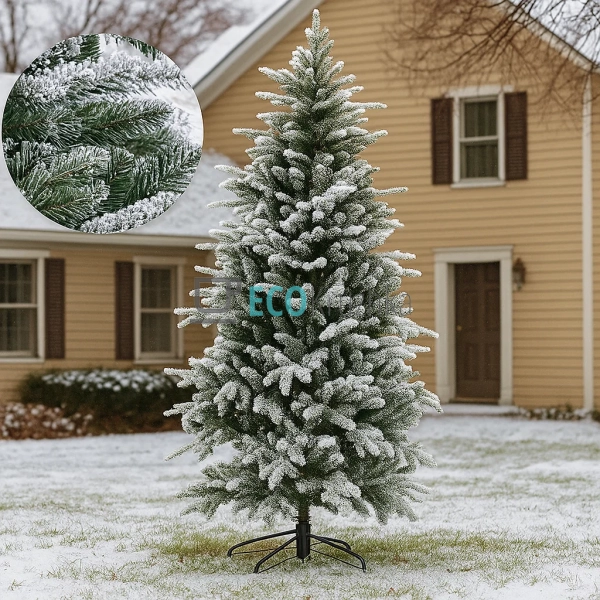 Штучна ялинка "Вечірній вальс" 183 см, на металевій підс ... Штучна ялинка "Вечірній вальс" 183 см, на металевій підс ...