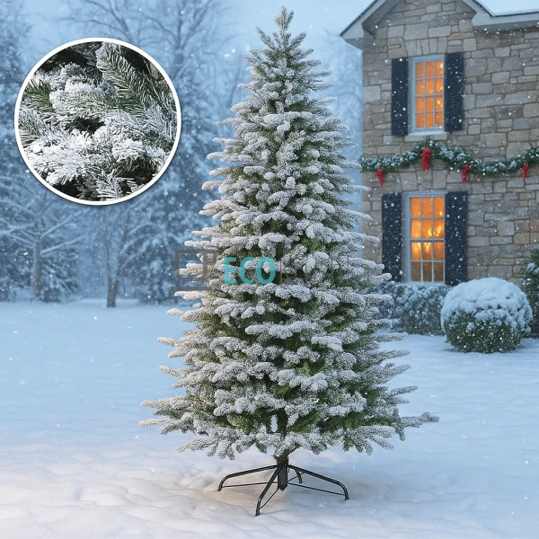 Штучна ялинка "Вечірній вальс" 229 см, 2739 гілок, на ме ... Штучна ялинка "Вечірній вальс" 229 см, 2739 гілок, на ме ...