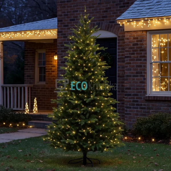 Штучна ялинка "Датська" 228 см, 2490 гілок, 500 LED вогн ... Штучна ялинка "Датська" 228 см, 2490 гілок, 500 LED вогн ...