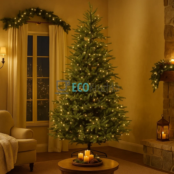 Штучна ялинка "Датська" 228 см, 2490 гілок, 500 LED вогн ... Штучна ялинка "Датська" 228 см, 2490 гілок, 500 LED вогн ...