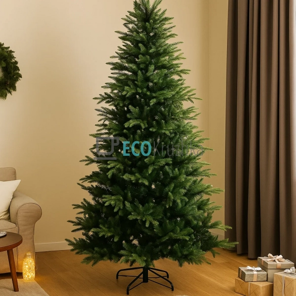 Штучна ялинка "Датська" 228 см, на металевій підставці, ... Штучна ялинка "Датська" 228 см, на металевій підставці, ...