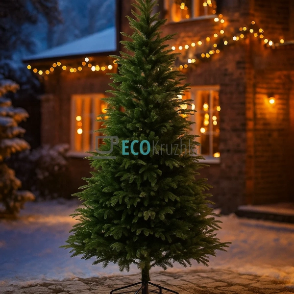 Штучна ялинка "Датська" 228 см, на металевій підставці, ... Штучна ялинка "Датська" 228 см, на металевій підставці, ...