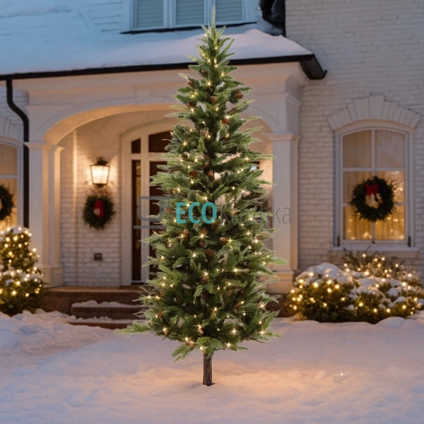 Штучна ялинка "Італійська" 180 см, 1213 гілок, 250 LED в ... Штучна ялинка "Італійська" 180 см, 1213 гілок, 250 LED в ...