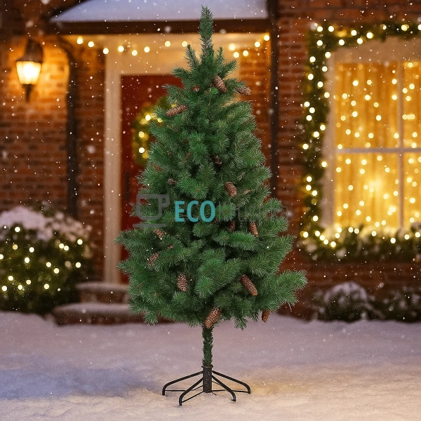 Штучна ялинка "Барокко" 180 см, 567 гілок, на металевій  ...