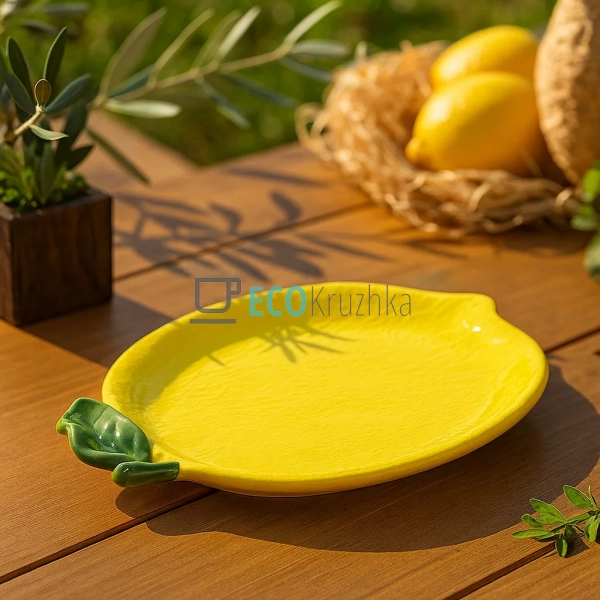 Тарілка керамічна Лимон, 30 ... Тарілка керамічна Лимон, 30 ...