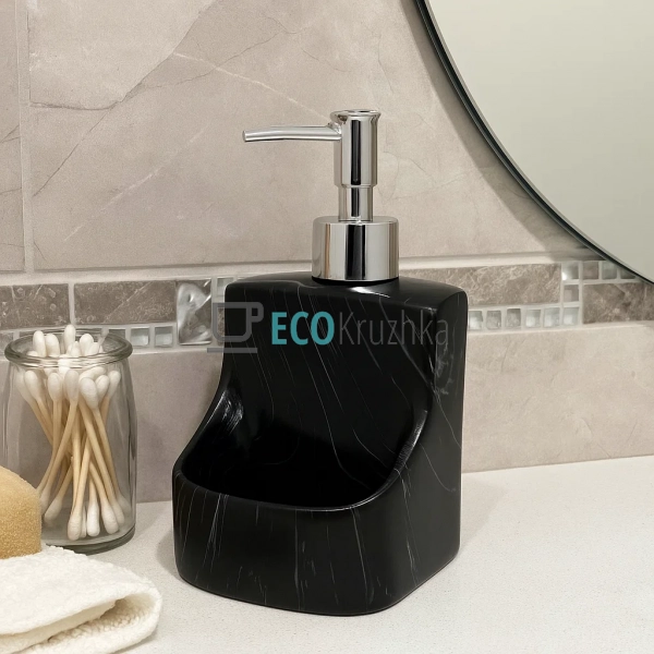 Дозатор "Black Marble" для рідкого мила та мийного засоб ... Дозатор "Black Marble" для рідкого мила та мийного засоб ...