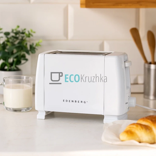 Автоматичний тостер Edenberg на 2 скибочки, 7 режимів на ... Автоматичний тостер Edenberg на 2 скибочки, 7 режимів на ...