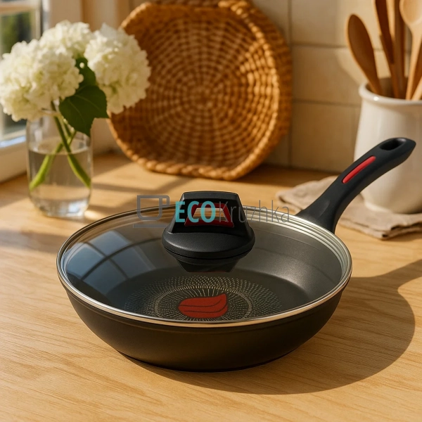 Сковорода 26×5.2 см - 1.9л Edenberg EB-13084 з термоінди ...