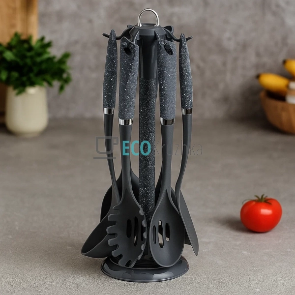 Кухонний набір Edenberg, 7 предметів, Сірий EB-3605