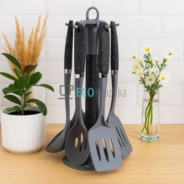 Кухонний набір Edenberg, 7 предметів, Чорний EB-3605