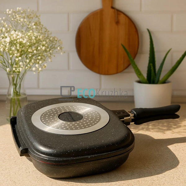 Сковорідка гриль 32х25х4,8см Edenberg EB-8138 Сковорідка гриль 32х25х4,8см Edenberg EB-8138