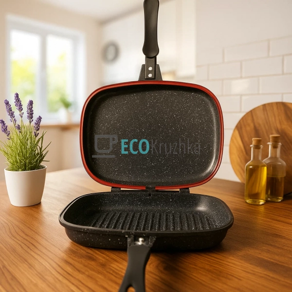 Сковорідка гриль 32х25х4,8см Edenberg EB-8138 Сковорідка гриль 32х25х4,8см Edenberg EB-8138