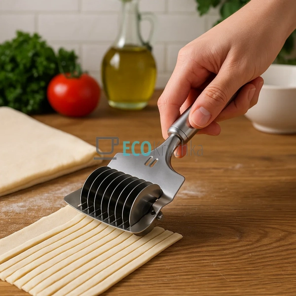 Ролик-тісторізка для нарізки локшини, Edenberg EB-18955 Ролик-тісторізка для нарізки локшини, Edenberg EB-18955