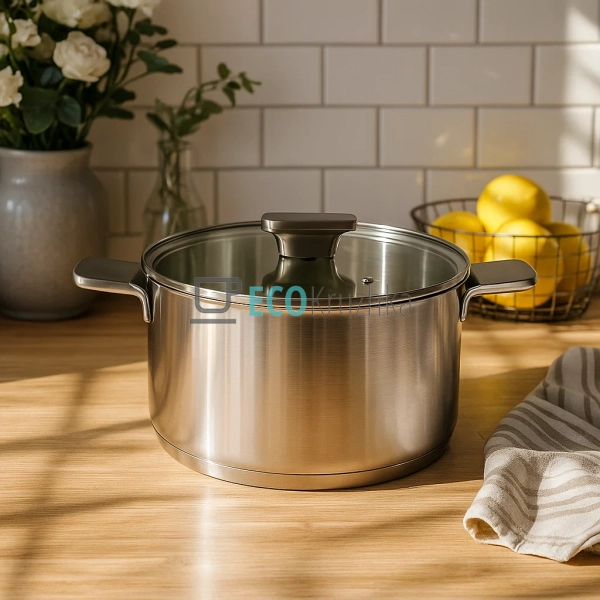 Каструля нержавіюча 2.5л професійна з кришкою Maestro MR ... Каструля нержавіюча 2.5л професійна з кришкою Maestro MR ...