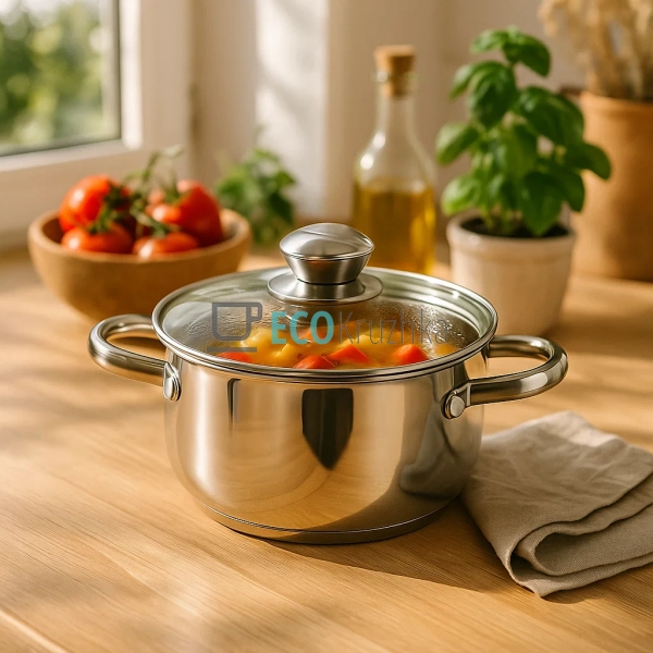 Каструля Ardesto Gemini Gourmet 2.3 л (AR1923GSS) Каструля Ardesto Gemini Gourmet 2.3 л (AR1923GSS)