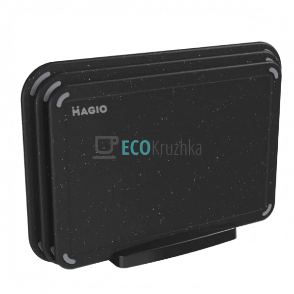 Набір обробних дощок MAGIO (3 дошки + підставка) MG‑1133 Набір обробних дощок MAGIO (3 дошки + підставка) MG‑1133