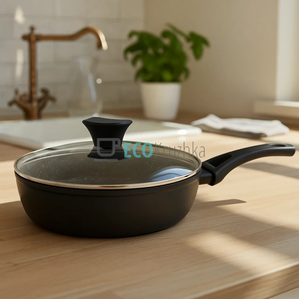 Сковорода глибока з кришкою Ardesto Gemini Livorno, 24см ... Сковорода глибока з кришкою Ardesto Gemini Livorno, 24см ...