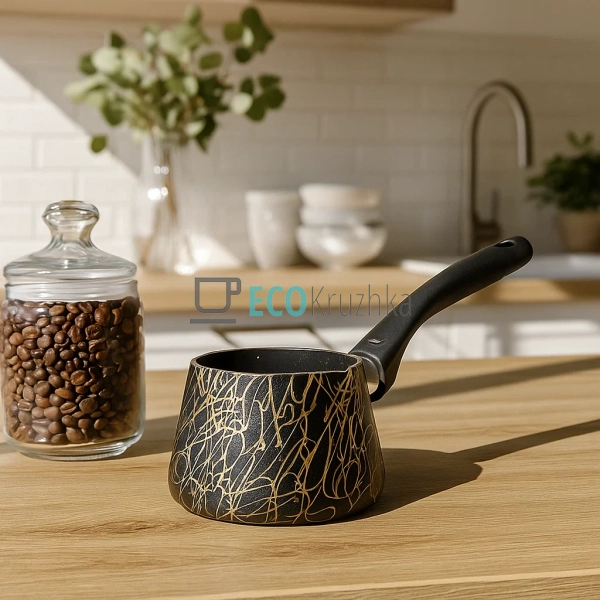 Турка Ardesto BLACK MARS, 0.25 л, граніт, бакелітова руч ... Турка Ardesto BLACK MARS, 0.25 л, граніт, бакелітова руч ...