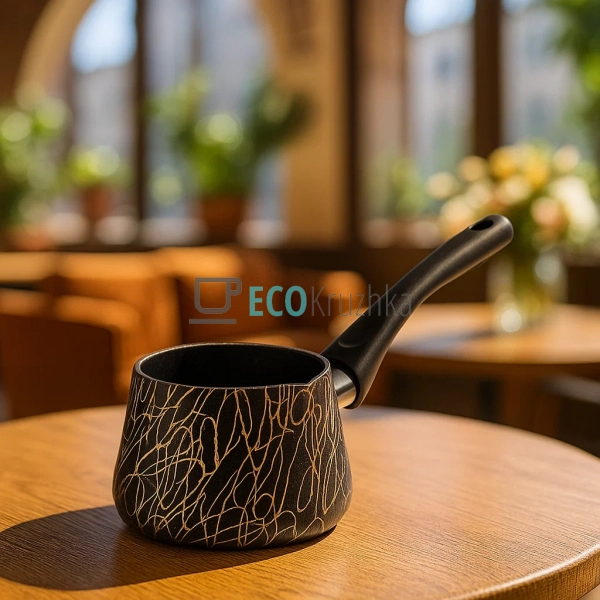 Турка Ardesto BLACK MARS, 0.35 л, граніт, бакелітова руч ... Турка Ardesto BLACK MARS, 0.35 л, граніт, бакелітова руч ...