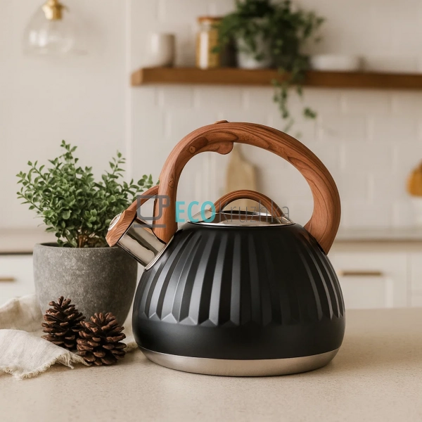 Чайник Ardesto Gemini, 2.5 л, чорний, нержавіюча сталь ( ... Чайник Ardesto Gemini, 2.5 л, чорний, нержавіюча сталь ( ...