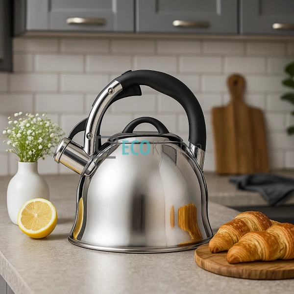 Чайник 3 л з нержавіючої сталі зі свистком і нейлонової  ...