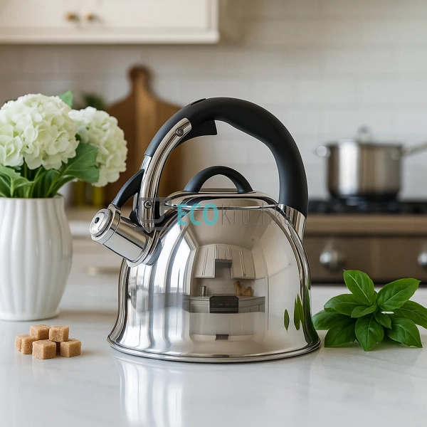 Чайник 3 л з нержавіючої сталі зі свистком і нейлонової  ...