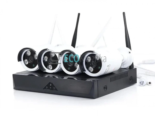Комплект відеоспостереження 5G WiFi Kit 4 камери та реєс ... Комплект відеоспостереження 5G WiFi Kit 4 камери та реєс ...