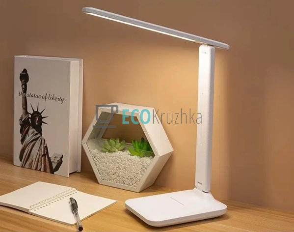 Акумуляторна настільна LED‑лампа 8001 з регулюванням яск ... Акумуляторна настільна LED‑лампа 8001 з регулюванням яск ...