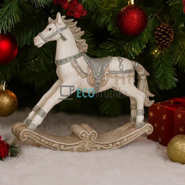 Декоративна фігурка «Конячка‑гойдалка» 26×5.5×22 см (K07 ... Декоративна фігурка «Конячка‑гойдалка» 26×5.5×22 см (K07 ...
