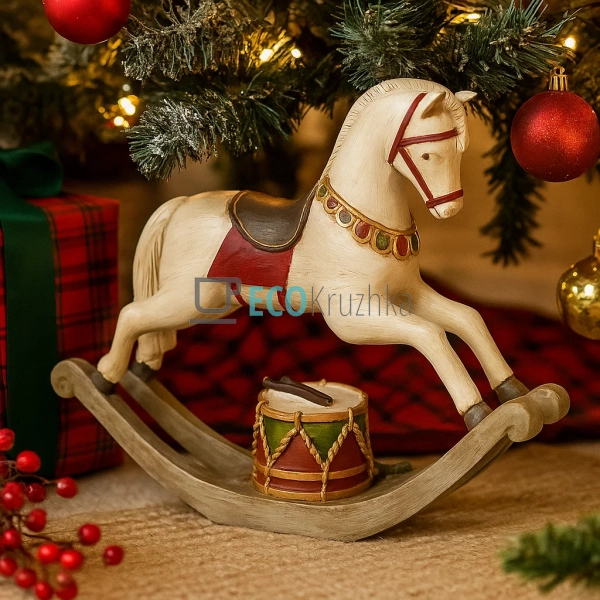 Декоративна статуетка «Конячка‑гойдалка» 19,5 см (894-00 ... Декоративна статуетка «Конячка‑гойдалка» 19,5 см (894-00 ...