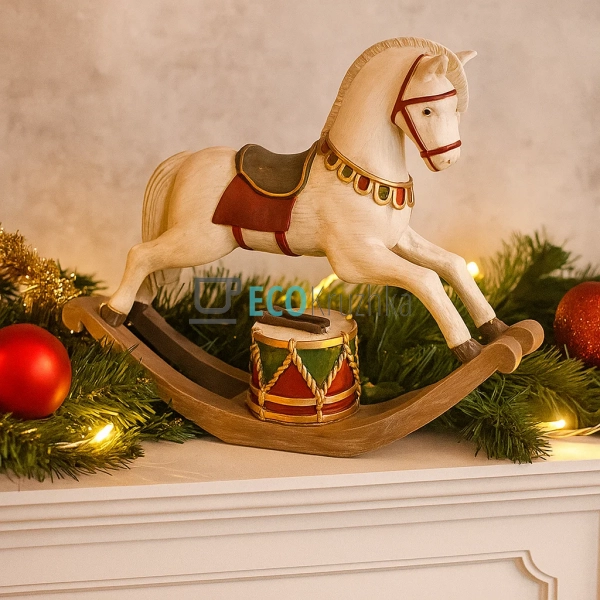 Декоративна статуетка «Конячка‑гойдалка» 25 см (894-001) Декоративна статуетка «Конячка‑гойдалка» 25 см (894-001)
