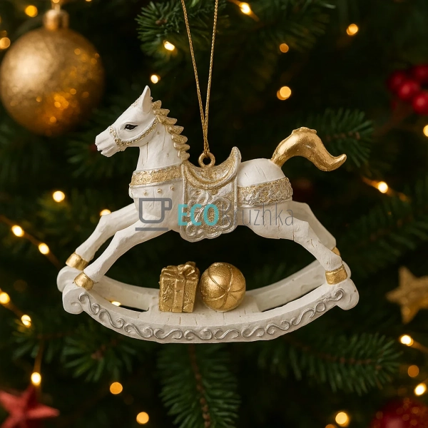 Декоративна підвісна фігурка «Конячка‑гойдалка» 8,5 см к ... Декоративна підвісна фігурка «Конячка‑гойдалка» 8,5 см к ...