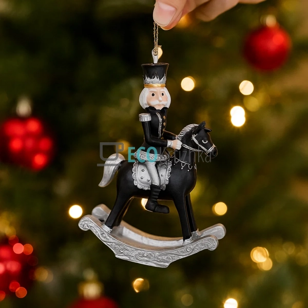 Декоративна підвіска «Лускунчик на коні» 9,5 см (707-071 ... Декоративна підвіска «Лускунчик на коні» 9,5 см (707-071 ...