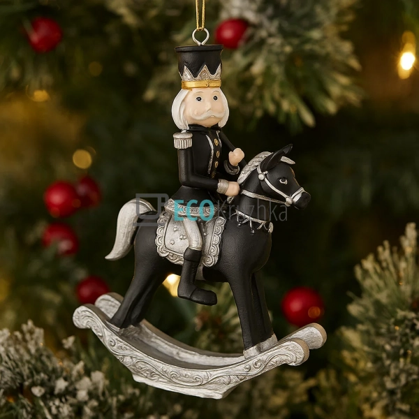 Декоративна підвіска «Лускунчик на коні» 9,5 см (707-071 ... Декоративна підвіска «Лускунчик на коні» 9,5 см (707-071 ...