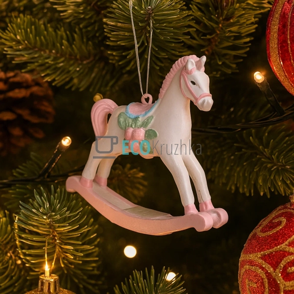 Підвісна фігурка Конячка‑гойдалка (K07-553) Підвісна фігурка Конячка‑гойдалка (K07-553)