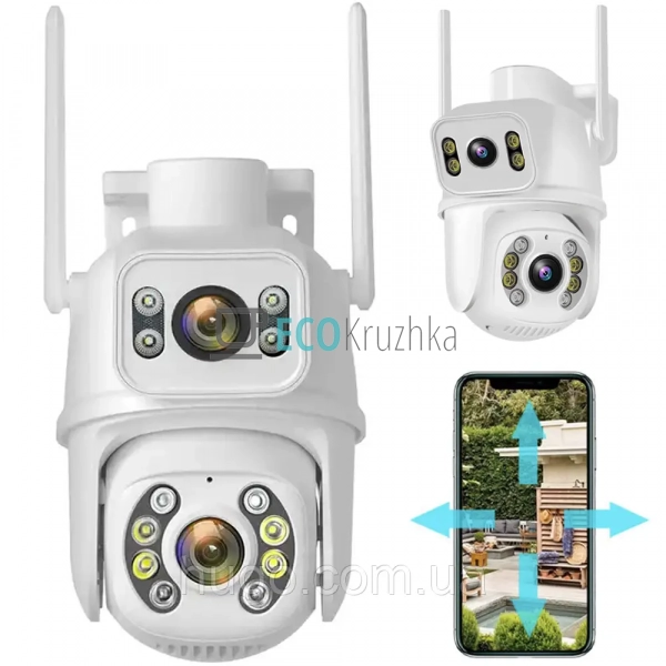 Поворотна WiFi IP‑камера SZSINOCAM TY‑Q2 O‑KAM Pro (JU-3 ... Поворотна WiFi IP‑камера SZSINOCAM TY‑Q2 O‑KAM Pro (JU-3 ...