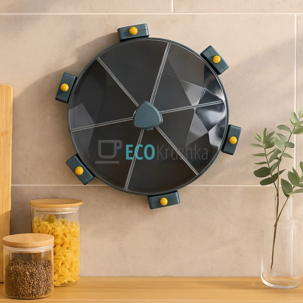 Обертовий органайзер 6 відділень для сипких продуктів (J ... Обертовий органайзер 6 відділень для сипких продуктів (J ...