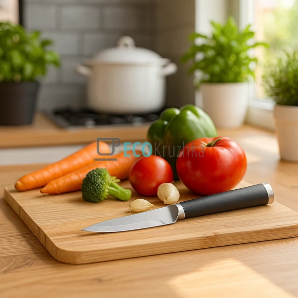 Ніж для чищення овочів з нержавіючої сталі, ергономічна ... Ніж для чищення овочів з нержавіючої сталі, ергономічна ...