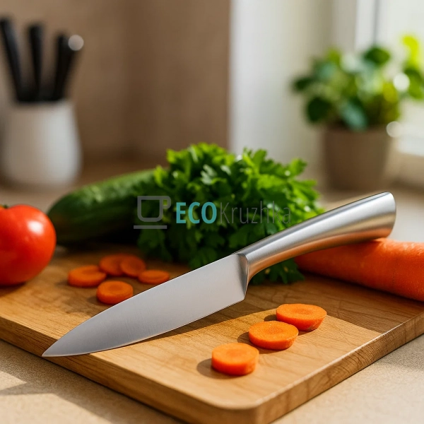 Ніж кухонний нержавіючий литий Frico FRU-943 Ніж кухонний нержавіючий литий Frico FRU-943