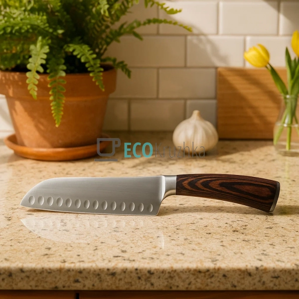 Ніж 30 см Santoku (японський) професійний Maestro MR-146 ... Ніж 30 см Santoku (японський) професійний Maestro MR-146 ...